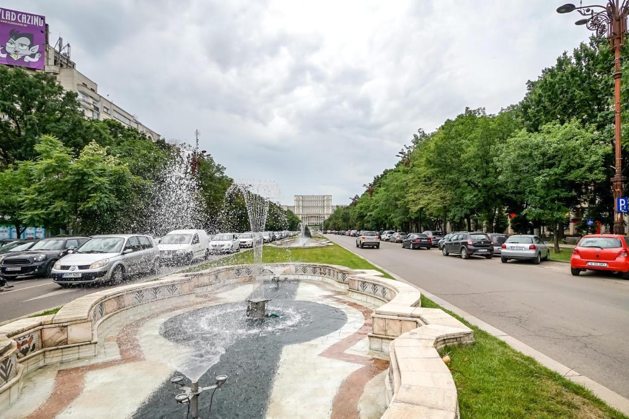 Roof View Bucharest Artesian Fountains Apartment ภายนอก รูปภาพ