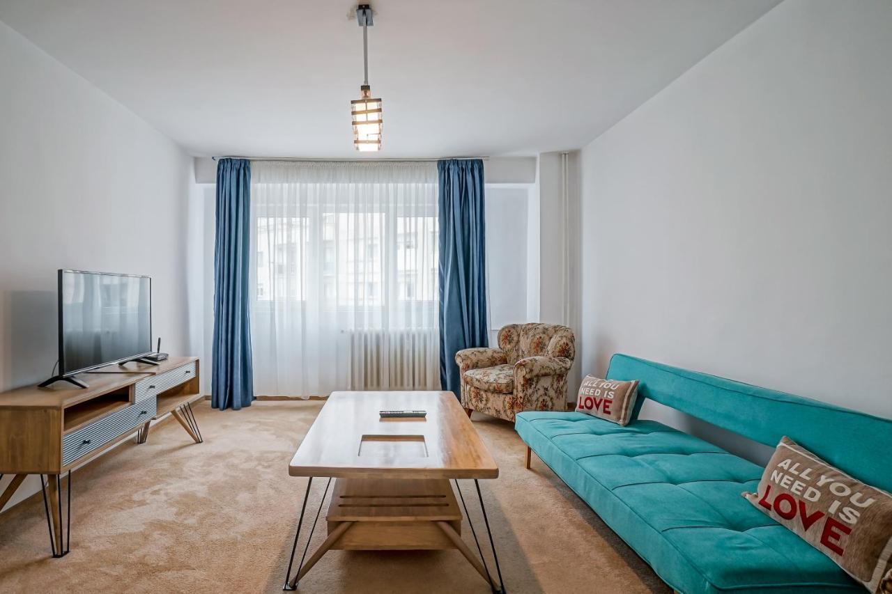 Roof View Bucharest Artesian Fountains Apartment ภายนอก รูปภาพ
